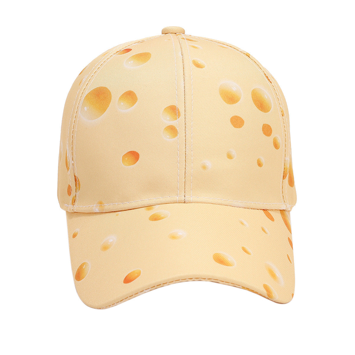 Personalized Fashion Cheese Pattern Full Printed Peaked Cap