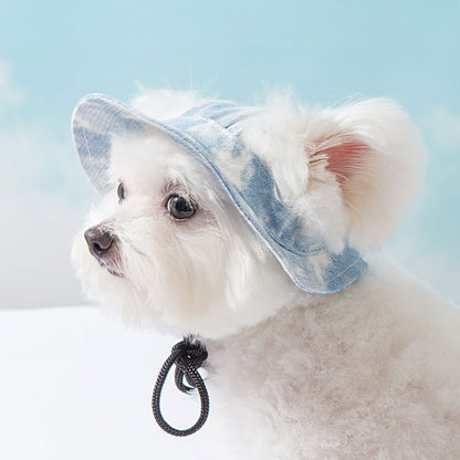 Pet Hat Cute Leaking Ears Anti-fall Off