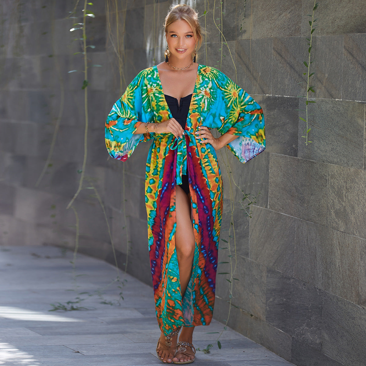 Sun Protection Cardigan Women's Swimsuit Bikini Cover-up