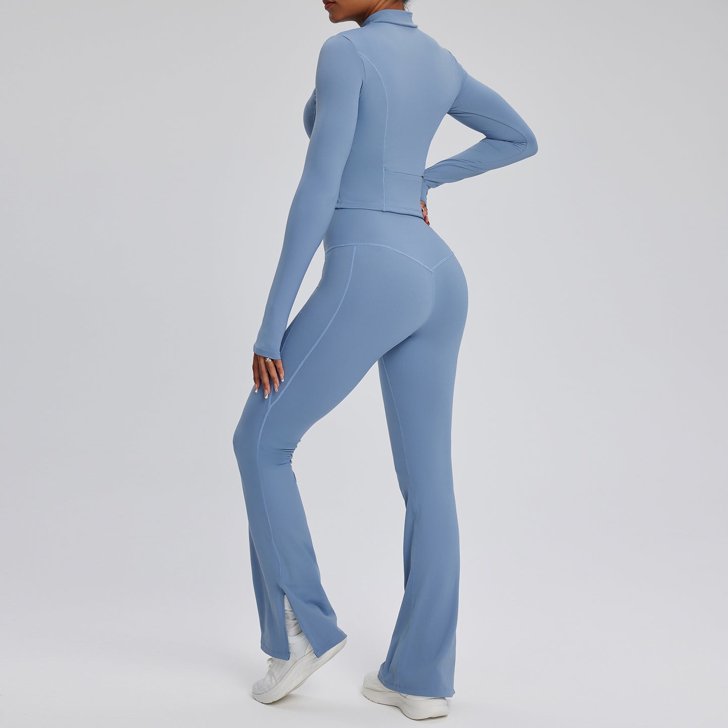 Sports Two-piece Long Sleeve Top Suit