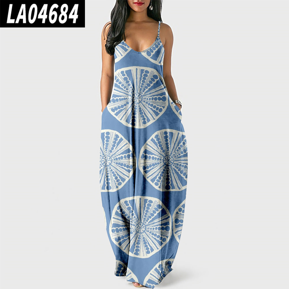 Women's Summer Cool Suspender Dress