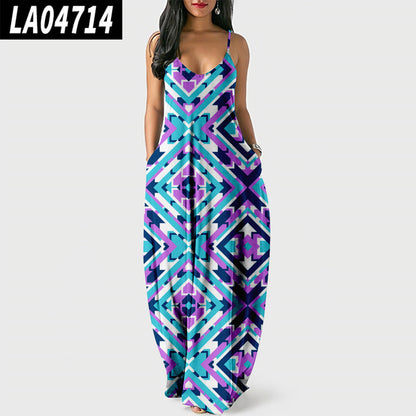 Women's Summer Cool Suspender Dress