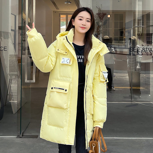 Women's Candy-colored Down Cotton-padded Jacket