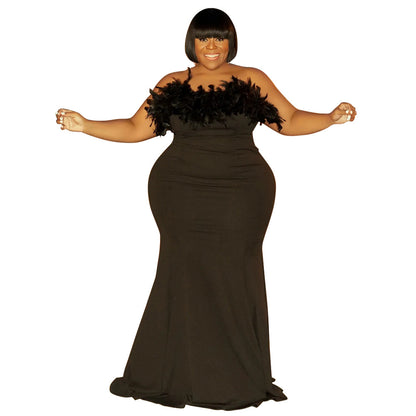 Tube Top Dress Women's Spring Clothing