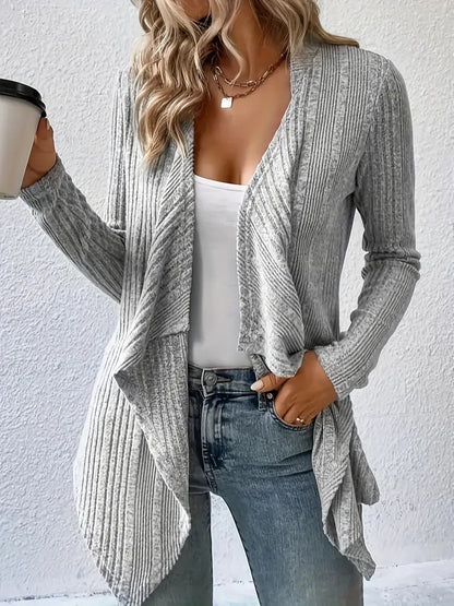 Cardigan Long Sleeve Sweater Casual Women's Clothing