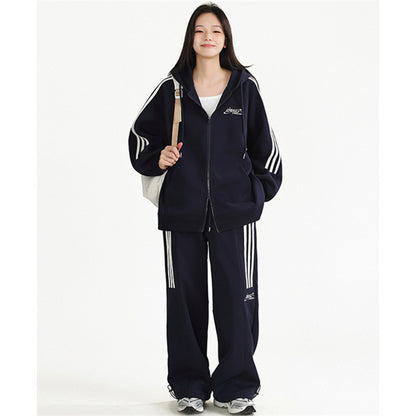 Hooded Sweater Korean Style Loose Slimming Two-piece Suit