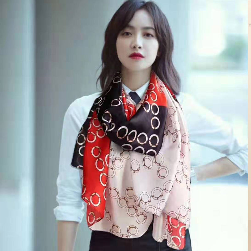 Women's Four Seasons Sunscreen Silk Scarf