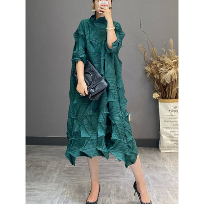 Design Sense Niche Dress Irregular Western Style Skirt