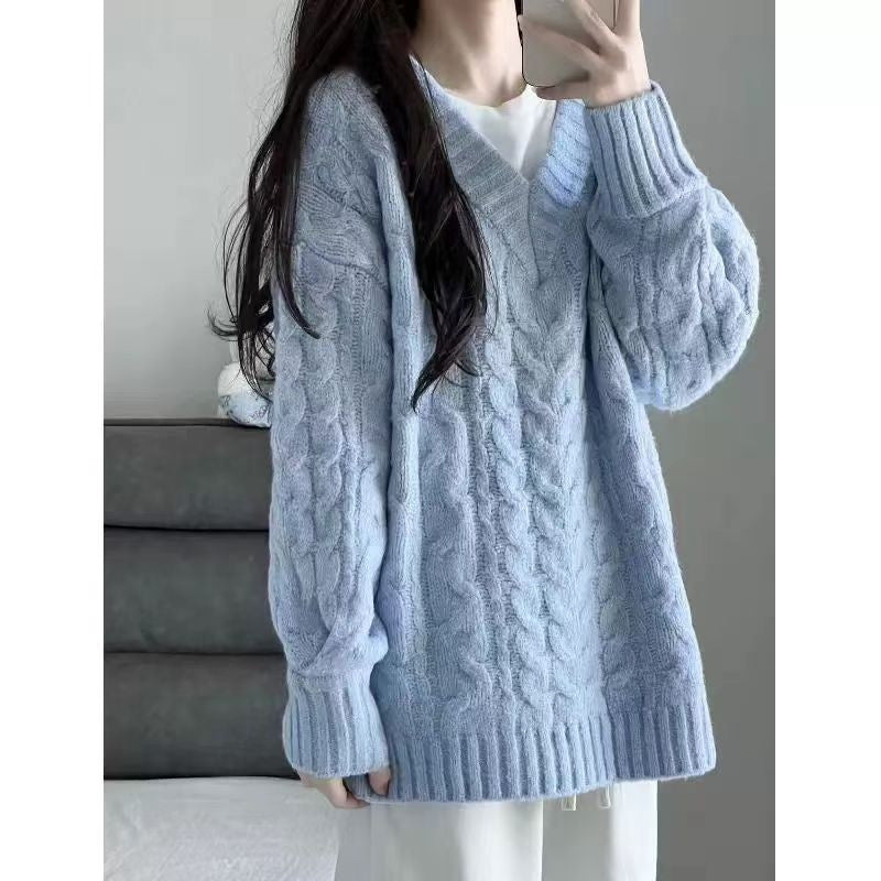 Outerwear Idle Style Design Sense Niche Thermal Sweater Top
