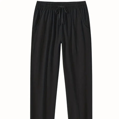 Cotton And Linen Beach Pants Men's Loose Casual