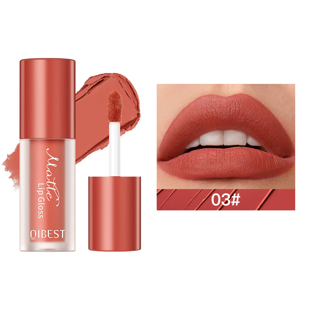 Matte Finish No Stain On Cup Lip Lacquer Waterproof