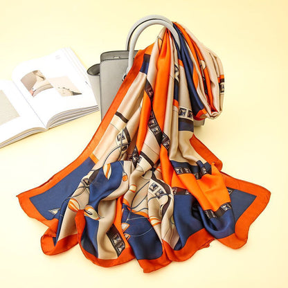 Women's Four Seasons Sunscreen Silk Scarf