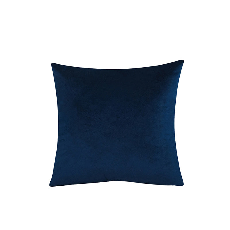 Office Car Lumbar Support Velvet Pillowcase