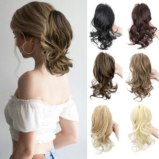 High Cranium Can Tie Ponytail Hairpin Back Head Shark Clip Ponytail Braid