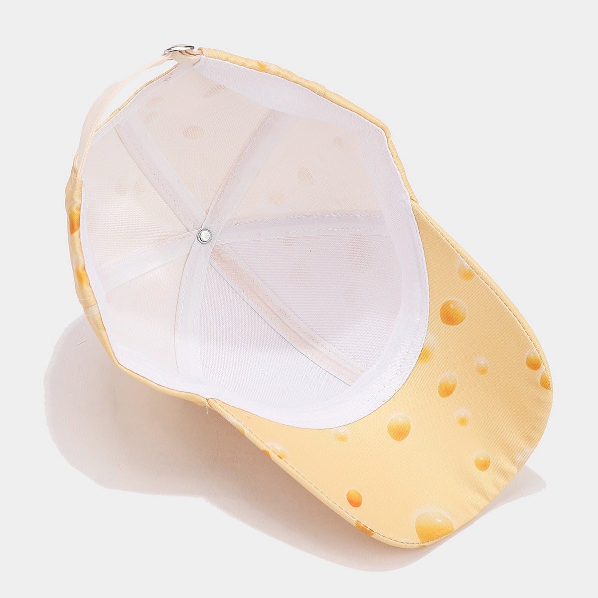 Personalized Fashion Cheese Pattern Full Printed Peaked Cap