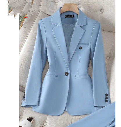 Women's Fashion Temperament Office Suits Business Wear Suit
