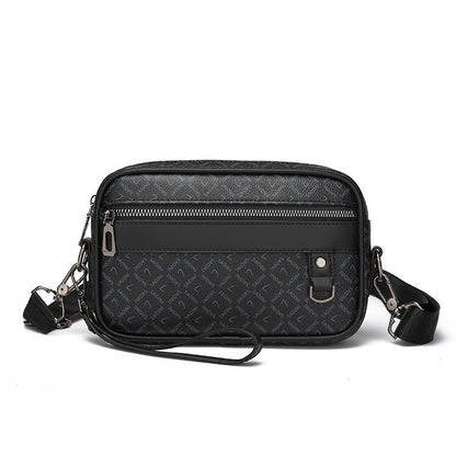 New Casual Shoulder Messenger Bag Large Capacity Men's Handheld Horizontal