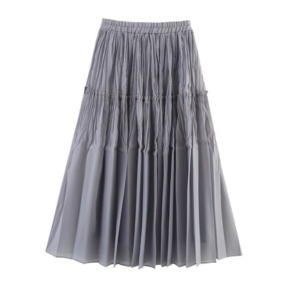 Large Swing Wooden Ear Glass Yarn Half Body Fairy Dress