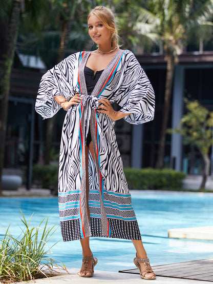 Sun Protection Cardigan Women's Swimsuit Bikini Cover-up