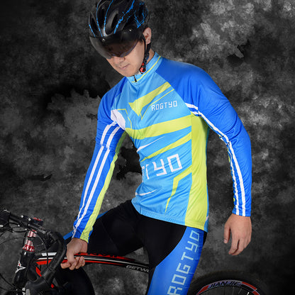 Men's And Women's Fashion Bicycle Long-sleeved Jersey Suit