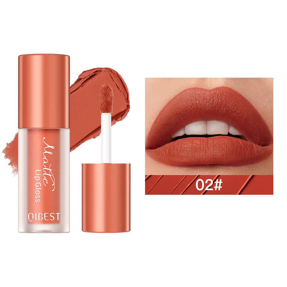 Matte Finish No Stain On Cup Lip Lacquer Waterproof