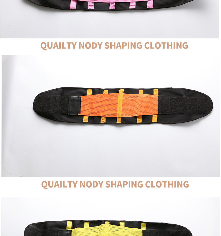 Body Shaping Exercise Waist Shaping Belt Fitness Girdle