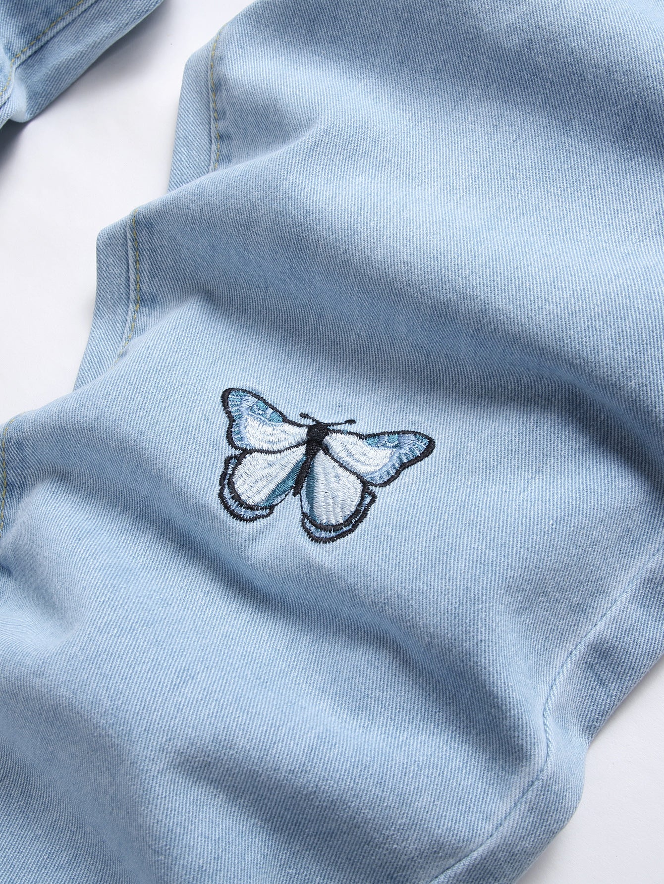 Fashionable And Exquisite Embroidered Men's Jeans