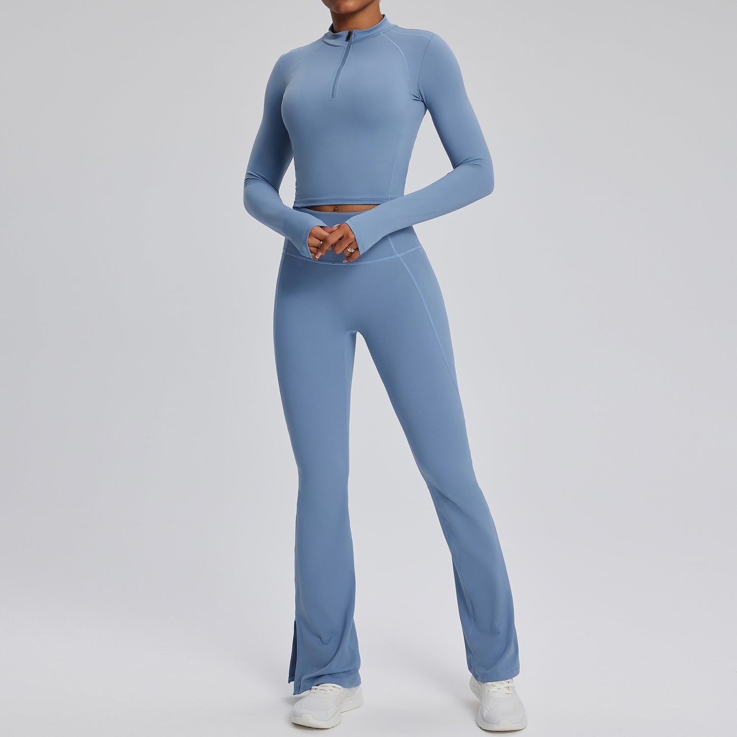 Sports Two-piece Long Sleeve Top Suit