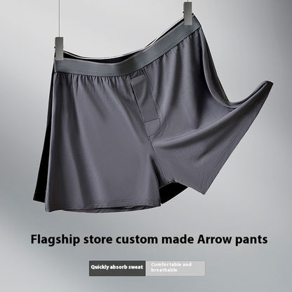 Mid Waist Arrow Pants Loose Breathable Boxer Briefs