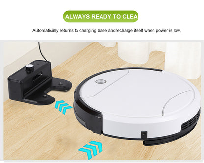 Beautiful Jieshi Automatic Recharge Remote Control Operation Suction Sweeping Mopping Three-in-one Intelligent Household Sweeping Robot