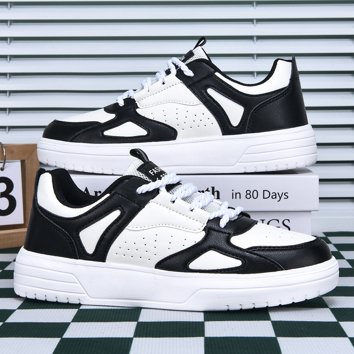 Classic Low-top White Couple Casual Students' Skateboard Shoes