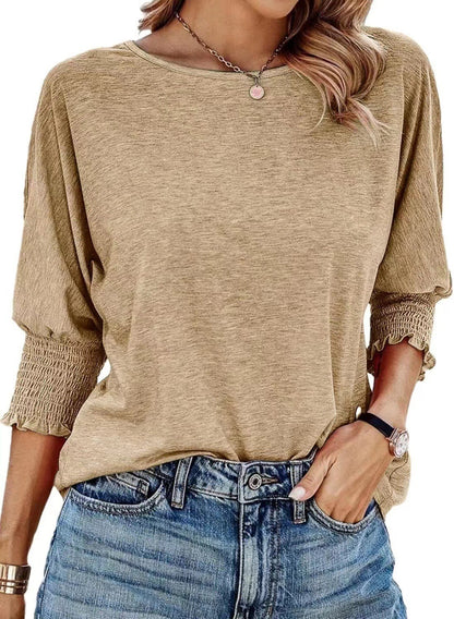 Women's Stylish Loose Round Neck T-shirt