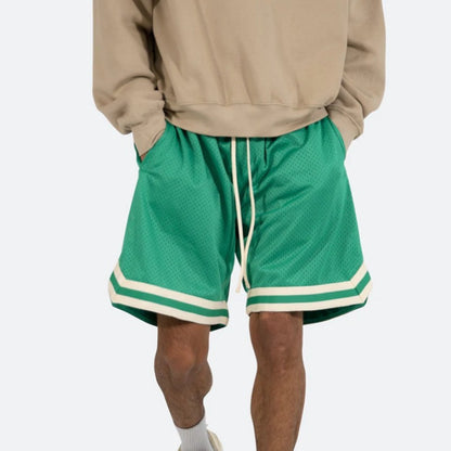 Men's Fashion Sports Breathable Fitness Quick-drying Five-piece Pants