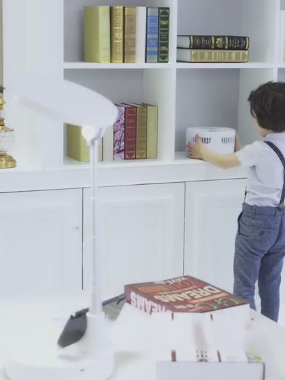 Retractable folding USB charging fan