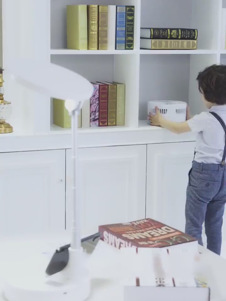 Retractable folding USB charging fan